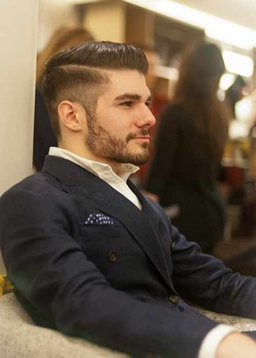 mens undercut wedding hairstyle